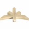 Ekena Millwork Alberta Rough Sawn Timber Gable Bracket, Douglas Fir, 36"W x 21"H x 4"D x 4"F, 14/12 Pitch GBW036X21X0404ALB00RDF - alternate 4